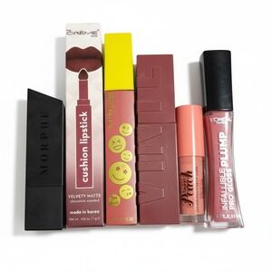 The Creme Shop Morphe Maybelline Too Faced L Oreal Lip Gloss Bundle